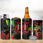 Penrith Panthers ANZAC Personalised 4 in 1 Can Cooler Tumbler Lest We Forget Poppy Camo