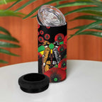 Penrith Panthers ANZAC Personalised 4 in 1 Can Cooler Tumbler Lest We Forget Poppy Camo