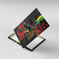 Penrith Panthers ANZAC Personalised Canvas Wall Art Lest We Forget Poppy Camo