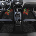 Penrith Panthers ANZAC Personalised Car Mats Lest We Forget Poppy Camo