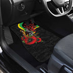 Penrith Panthers ANZAC Personalised Car Mats Lest We Forget Poppy Camo