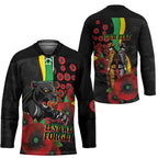 Penrith Panthers ANZAC Personalised Hockey Jersey Lest We Forget Poppy Camo