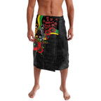 Penrith Panthers ANZAC Personalised Lavalava Lest We Forget Poppy Camo