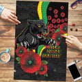 Penrith Panthers ANZAC Personalised Puzzle Lest We Forget Poppy Camo