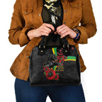 Penrith Panthers ANZAC Personalised Shoulder Handbag Lest We Forget Poppy Camo