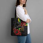 Penrith Panthers ANZAC Personalised Tote Bag Lest We Forget Poppy Camo