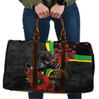 Penrith Panthers ANZAC Personalised Travel Bag Lest We Forget Poppy Camo
