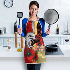 Redcliffe Dolphins ANZAC Personalised Apron Lest We Forget Poppy Camo
