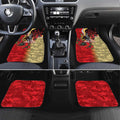 Redcliffe Dolphins ANZAC Personalised Car Mats Lest We Forget Poppy Camo