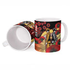Redcliffe Dolphins ANZAC Personalised Ceramic Mug Lest We Forget Poppy Camo
