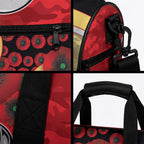 Redcliffe Dolphins ANZAC Personalised Duffle Bag Lest We Forget Poppy Camo