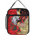 Redcliffe Dolphins ANZAC Personalised Lunch Bag Lest We Forget Poppy Camo