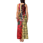 Redcliffe Dolphins ANZAC Personalised Tank Maxi Dress Lest We Forget Poppy Camo
