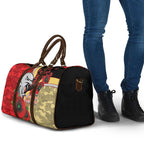 Redcliffe Dolphins ANZAC Personalised Travel Bag Lest We Forget Poppy Camo