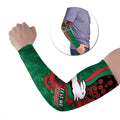 South Sydney Rabbitohs ANZAC Personalised Arm Sleeves Lest We Forget Poppy Camo