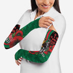 South Sydney Rabbitohs ANZAC Personalised Arm Sleeves Lest We Forget Poppy Camo