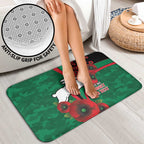 South Sydney Rabbitohs ANZAC Personalised Bathroom Set Lest We Forget Poppy Camo