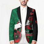 South Sydney Rabbitohs ANZAC Personalised Blazer Lest We Forget Poppy Camo