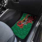 South Sydney Rabbitohs ANZAC Personalised Car Mats Lest We Forget Poppy Camo