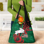 South Sydney Rabbitohs ANZAC Personalised Grocery Bag Lest We Forget Poppy Camo
