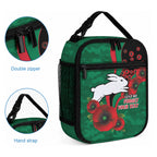 South Sydney Rabbitohs ANZAC Personalised Lunch Bag Lest We Forget Poppy Camo