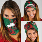South Sydney Rabbitohs ANZAC Personalised Neck Gaiter Lest We Forget Poppy Camo