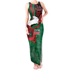 South Sydney Rabbitohs ANZAC Personalised Tank Maxi Dress Lest We Forget Poppy Camo