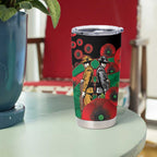South Sydney Rabbitohs ANZAC Personalised Tumbler Cup Lest We Forget Poppy Camo