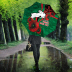 South Sydney Rabbitohs ANZAC Personalised Umbrella Lest We Forget Poppy Camo