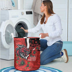 St George Illawarra Dragons ANZAC Personalised Laundry Basket Lest We Forget Poppy Camo