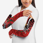 St George Illawarra Dragons ANZAC Personalised Arm Sleeves Lest We Forget Poppy Camo