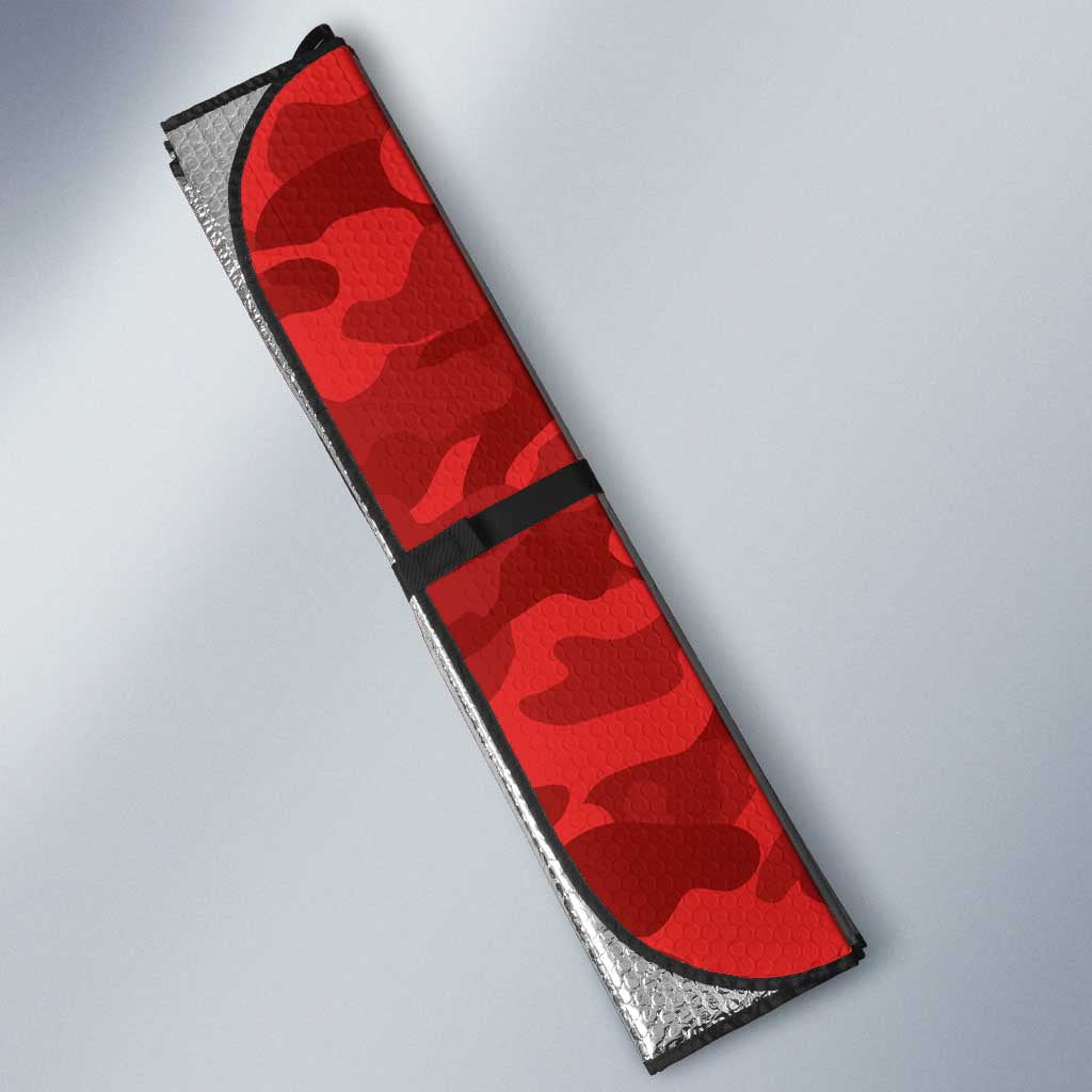 St George Illawarra Dragons ANZAC Personalised Auto Sun Shade Lest We Forget Poppy Camo