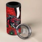 St George Illawarra Dragons ANZAC Personalised 4 in 1 Can Cooler Tumbler Lest We Forget Poppy Camo