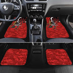 St George Illawarra Dragons ANZAC Personalised Car Mats Lest We Forget Poppy Camo