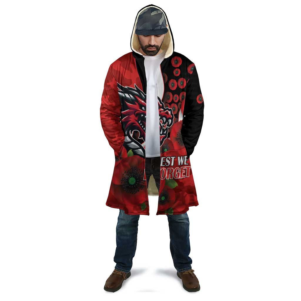 St George Illawarra Dragons ANZAC Personalised Cloak Lest We Forget Poppy Camo