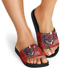 St George Illawarra Dragons ANZAC Personalised Slide Sandals Lest We Forget Poppy Camo