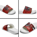 St George Illawarra Dragons ANZAC Personalised Slide Sandals Lest We Forget Poppy Camo