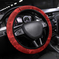 St George Illawarra Dragons ANZAC Steering Wheel Cover Lest We Forget Poppy Camo