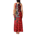 St George Illawarra Dragons ANZAC Personalised Tank Maxi Dress Lest We Forget Poppy Camo