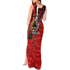 St George Illawarra Dragons ANZAC Personalised Tank Maxi Dress Lest We Forget Poppy Camo