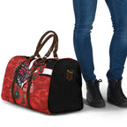 St George Illawarra Dragons ANZAC Personalised Travel Bag Lest We Forget Poppy Camo