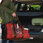 St George Illawarra Dragons ANZAC Personalised Travel Bag Lest We Forget Poppy Camo