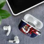 Sydney Roosters ANZAC Personalised AirPods Case Lest We Forget Poppy Camo