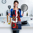 Sydney Roosters ANZAC Personalised Apron Lest We Forget Poppy Camo