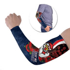 Sydney Roosters ANZAC Personalised Arm Sleeves Lest We Forget Poppy Camo