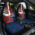 Sydney Roosters ANZAC Personalised Car Seat Cover Lest We Forget Poppy Camo