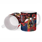 Sydney Roosters ANZAC Personalised Ceramic Mug Lest We Forget Poppy Camo