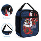 Sydney Roosters ANZAC Personalised Lunch Bag Lest We Forget Poppy Camo