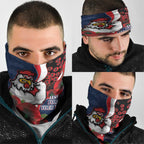 Sydney Roosters ANZAC Personalised Neck Gaiter Lest We Forget Poppy Camo