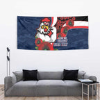 Sydney Roosters ANZAC Personalised Tapestry Lest We Forget Poppy Camo